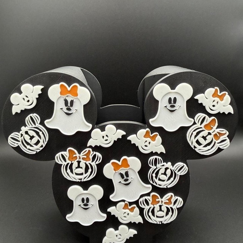 3D printed halloween bath and body soap holder